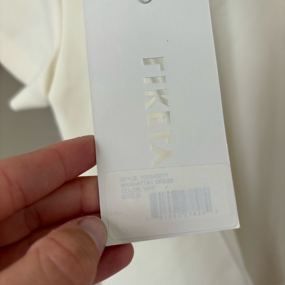 Likely Manhattan White Short Sleeve Mini Dress - Picture 7 of 8